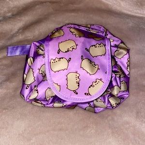 Pusheen Box Exclusive small drawstring purple bag